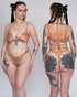BAILEY Coffee Double Cup Bra with Ties